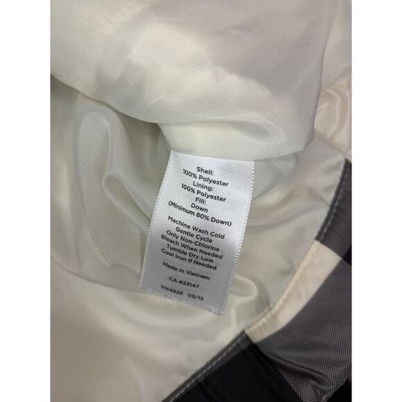 TALBOTS Women’s Plaid Down Quilted Puffer Vest / Size: Medium - Picture 3 of 12